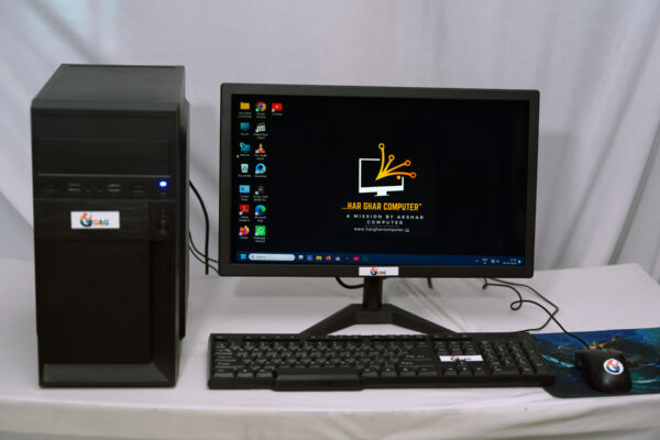 G&GI32024 I3 4Gb Ram, 128 SSD, 18.5" Led, Kbd Mouse
